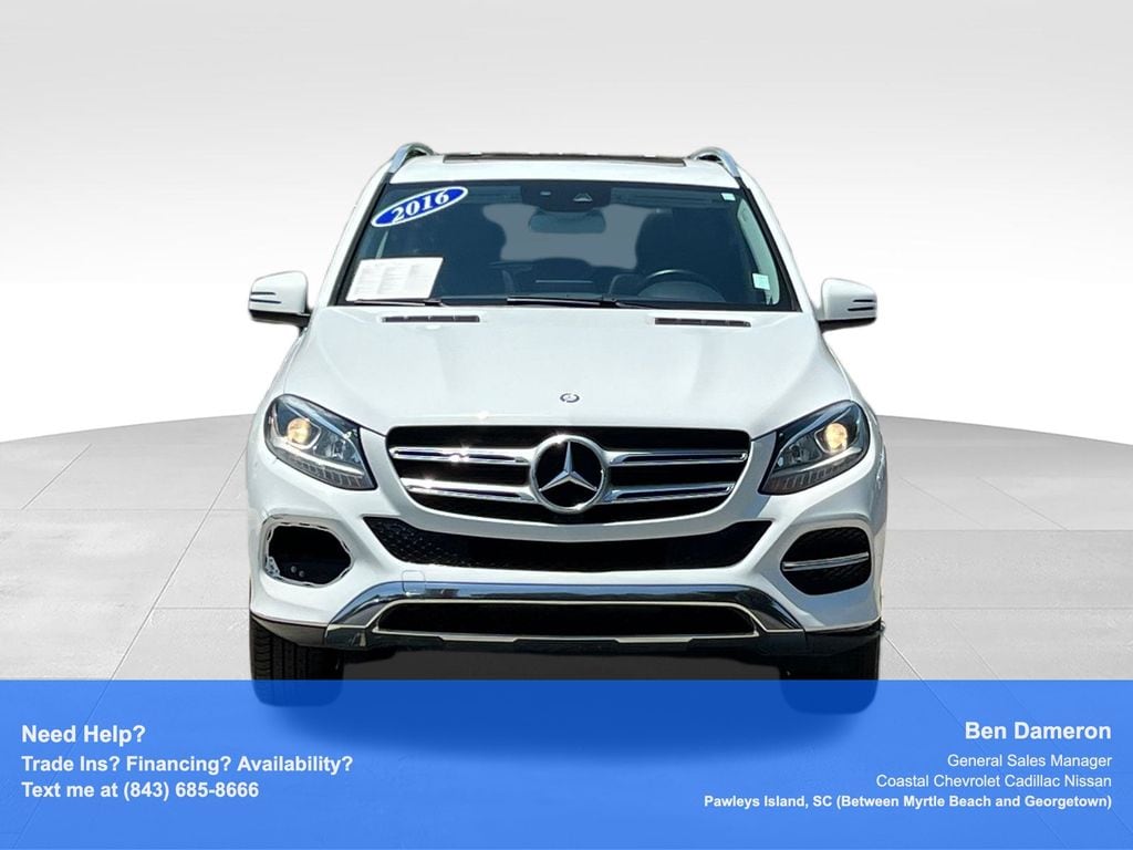 Used 2016 Mercedes-Benz GLE-Class GLE350 with VIN 4JGDA5JB2GA656874 for sale in Pawleys Island, SC
