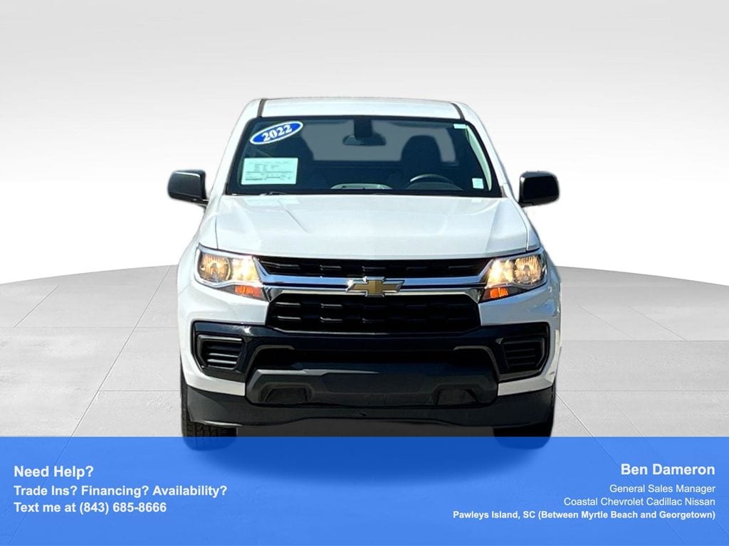 Used 2022 Chevrolet Colorado WT Truck Extended Cab