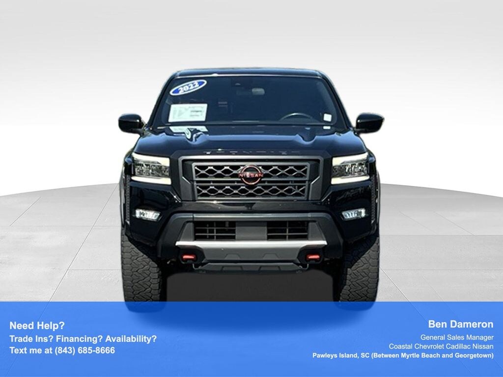 Used 2022 Nissan Frontier PRO-4X Truck Crew Cab