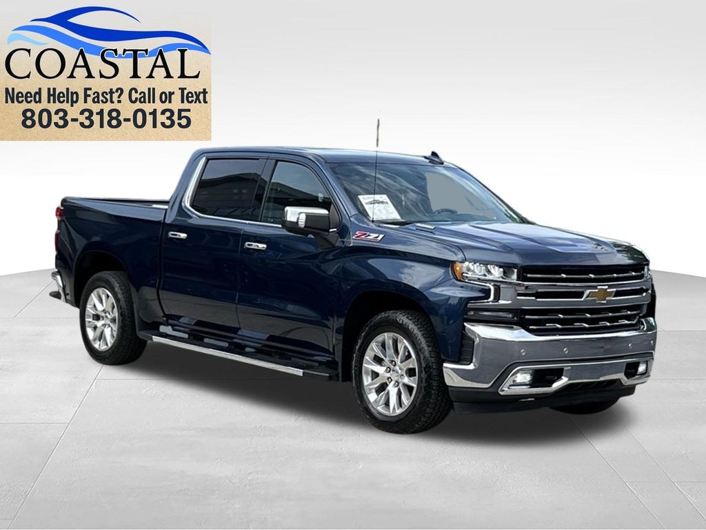 Used 2021 Chevrolet Silverado 1500 LTZ Truck Crew Cab