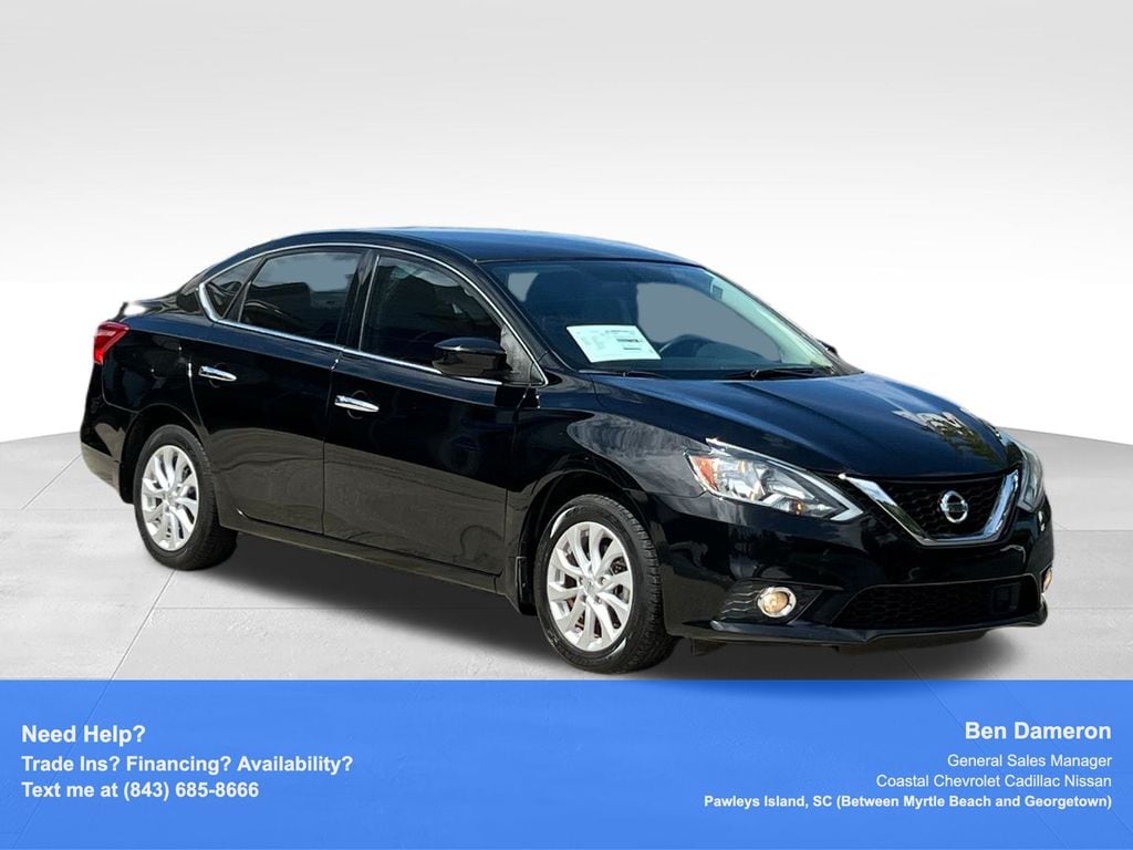 Used 2019 Nissan Sentra SV Sedan