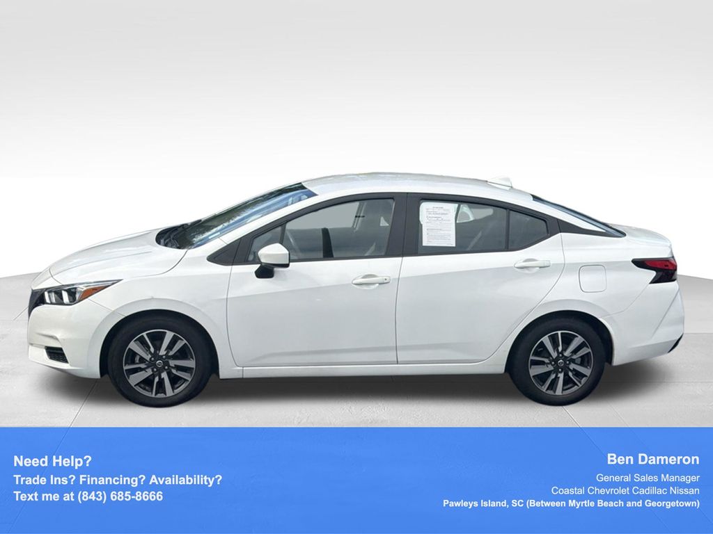 Used 2022 Nissan Versa Sedan SV with VIN 3N1CN8EVXNL839331 for sale in Pawleys Island, SC