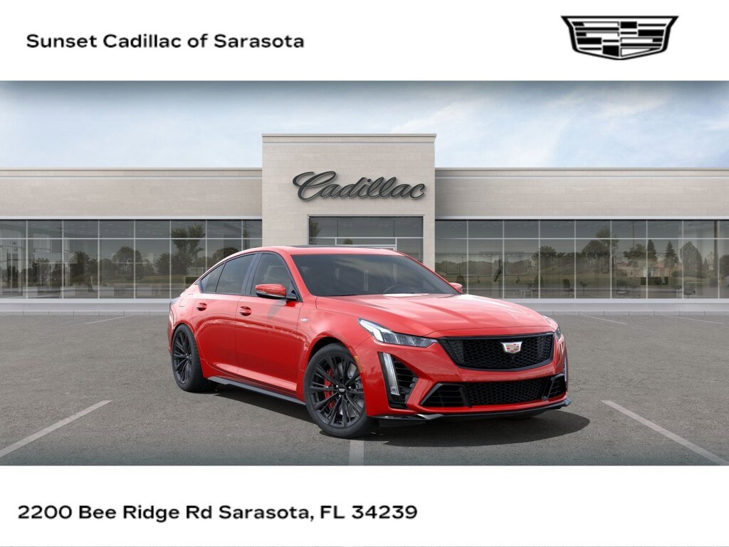 New 2024 CADILLAC CT5V For Sale at Sunset Cadillac of Sarasota VIN