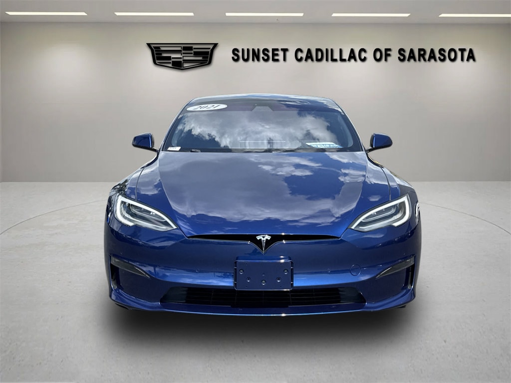 Used 2021 Tesla Model S Plaid with VIN 5YJSA1E61MF452720 for sale in Sarasota, FL