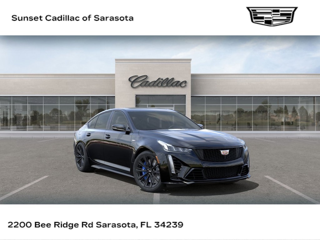 New 2024 CADILLAC CT5V For Sale at Sunset Cadillac of Sarasota VIN