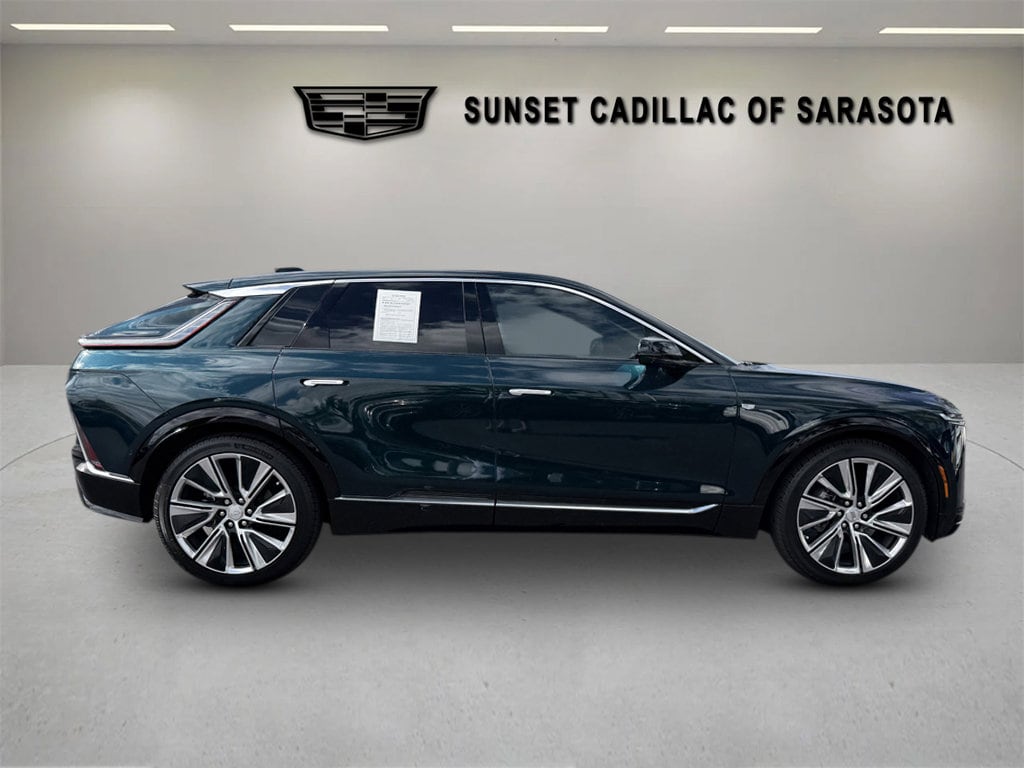 Certified 2025 Cadillac LYRIQ Luxury 3 with VIN 1GYKPTRL3SZ307268 for sale in Sarasota, FL