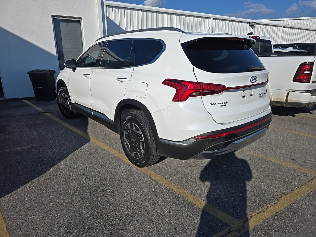 2021 Hyundai Santa Fe Blue photo 4