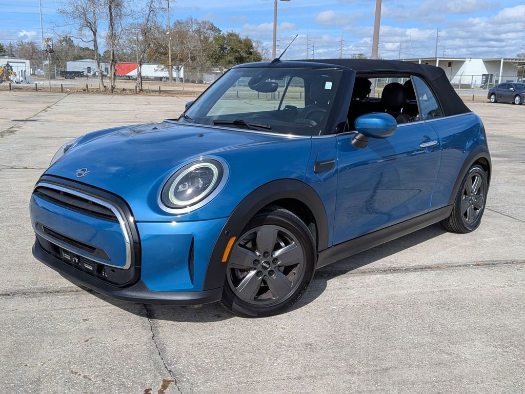 Used 2022 MINI Convertible Base with VIN WMW23DL03N3N43882 for sale in Pascagoula, MS