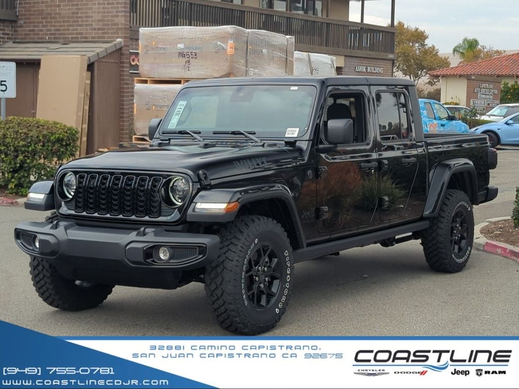 New 2025 Jeep Gladiator WILLYS 4X4 Pickup
