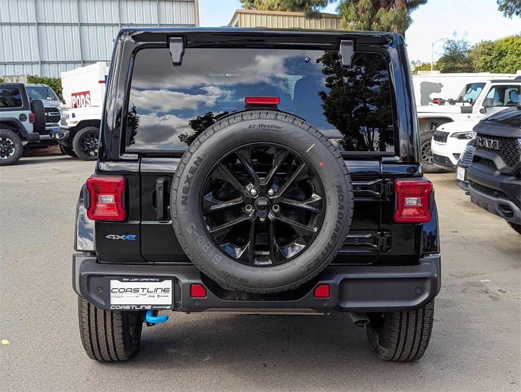 2024 Jeep Wrangler 4xe Sahara 4xe Sport Utility Black Coastline CDJR