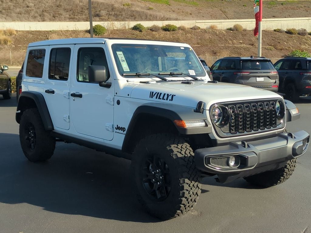 New 2026 Jeep Wrangler WILLYS 4X4 Sport Utility