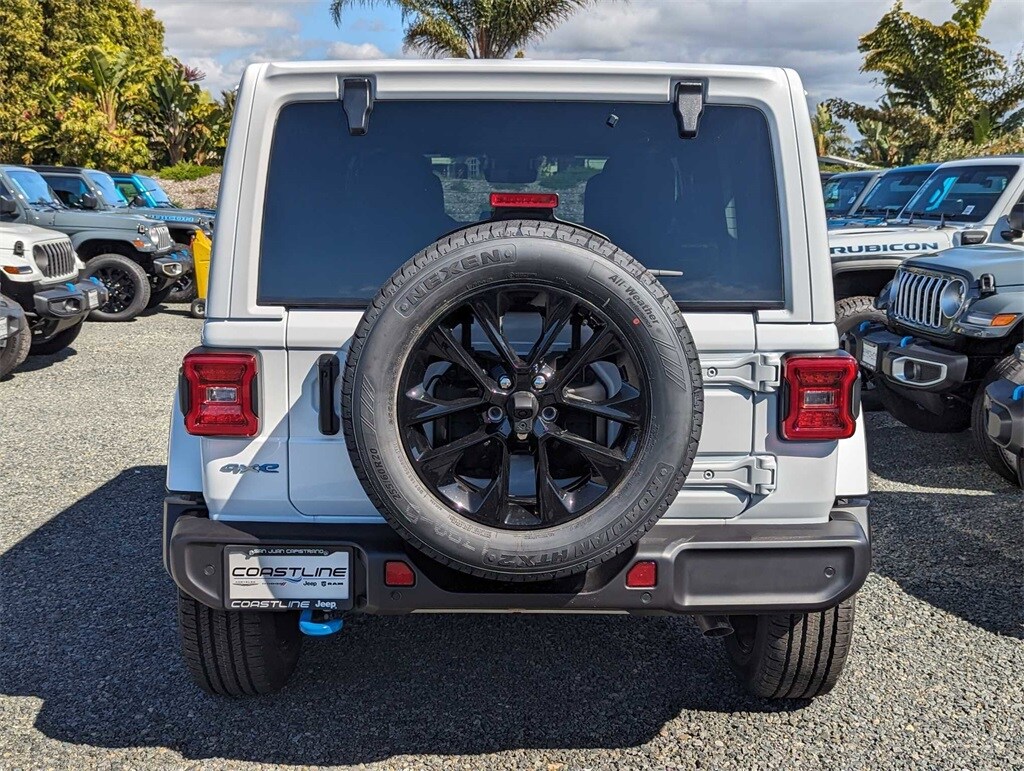 2024 Jeep Wrangler 4xe Sahara 4xe Sport Utility Bright White