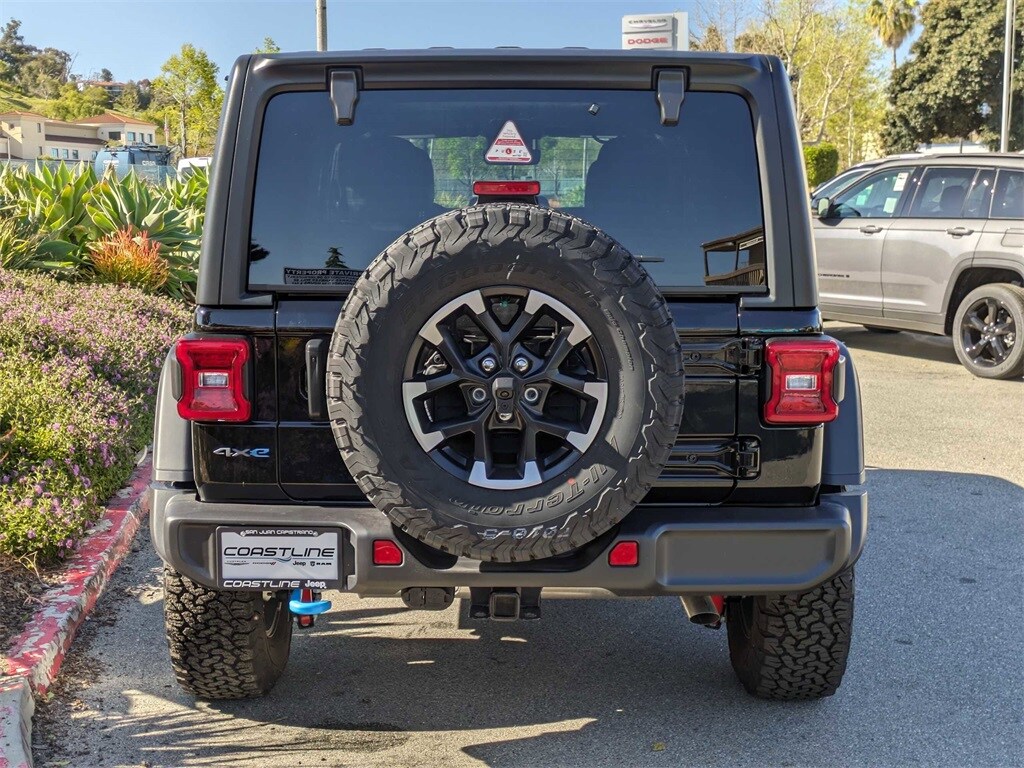 2024 Jeep Wrangler 4xe Rubicon 4xe Sport Utility Black Coastline CDJR