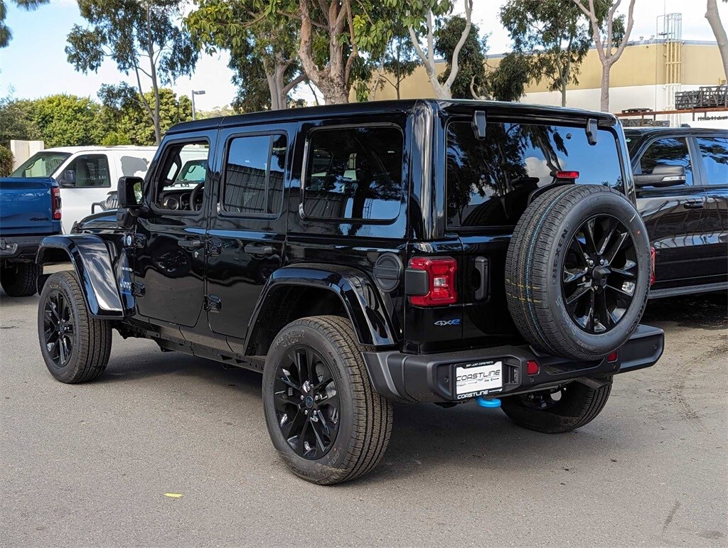 2024 Jeep Wrangler 4xe Sahara 4xe Sport Utility Black Coastline CDJR