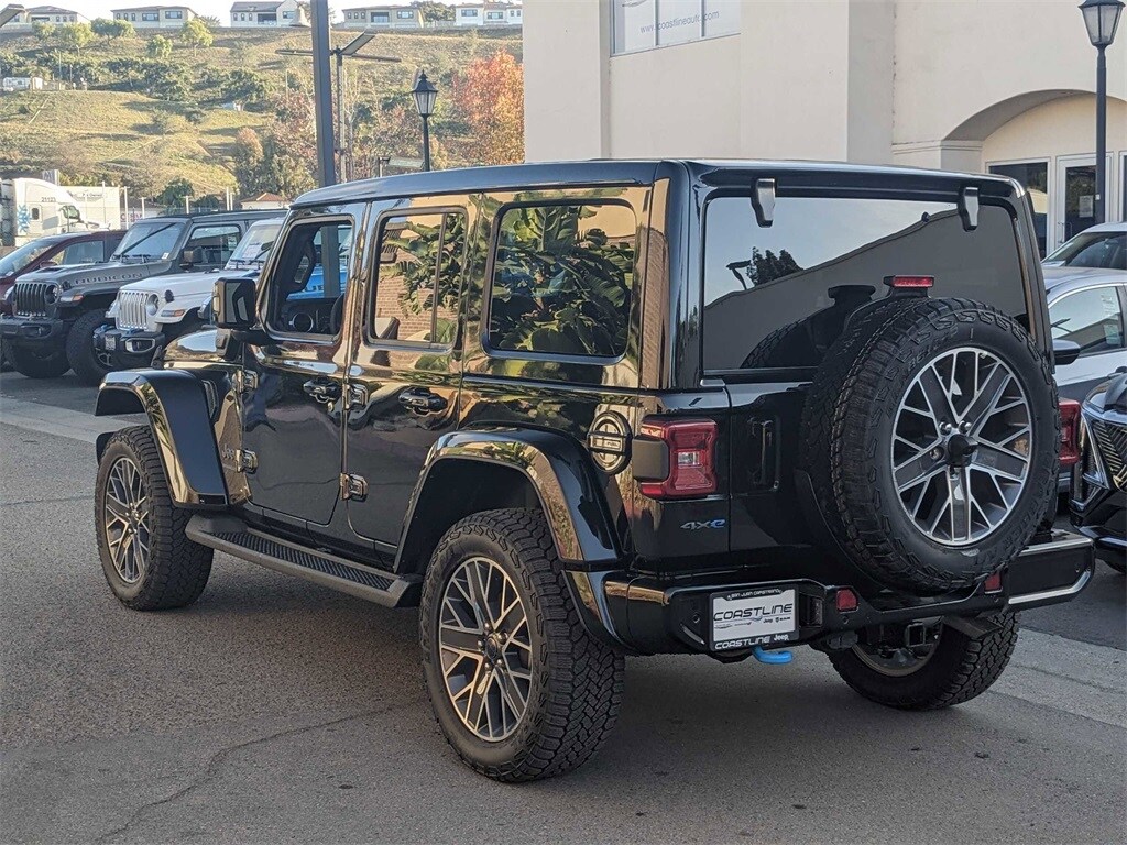 2024 Jeep Wrangler 4xe High Altitude 4xe Sport Utility Black