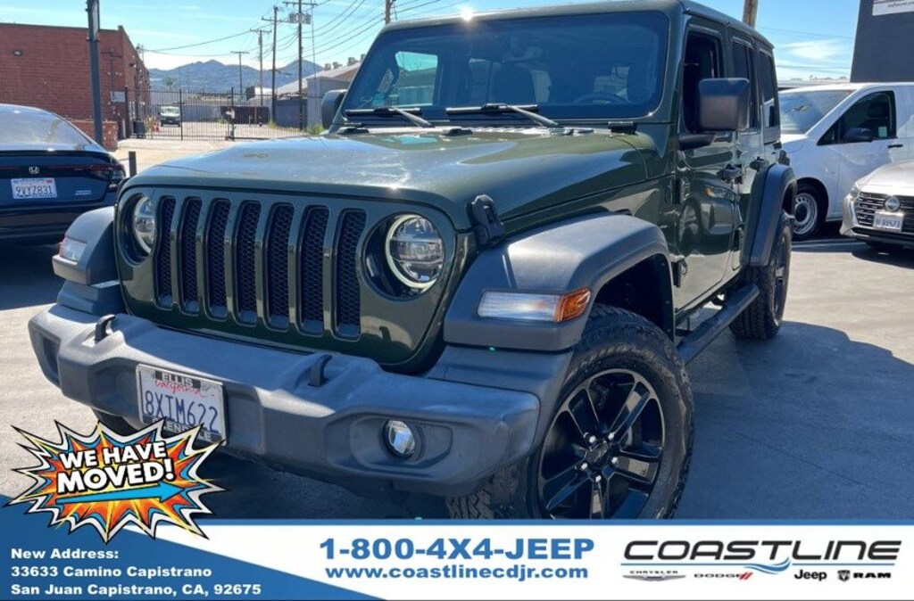 Certified 2021 Jeep Wrangler SPORT ALTITUDE 4X4 SUV