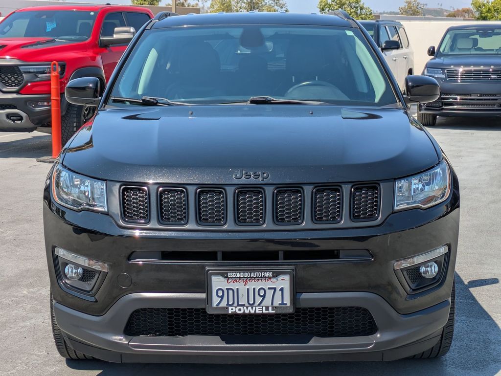 Certified 2019 Jeep Compass Altitude with VIN 3C4NJDBB3KT601708 for sale in San Juan Capistrano, CA