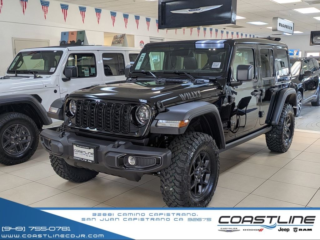 New 2026 Jeep Wrangler WILLYS 4X4 Sport Utility