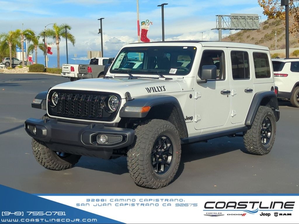 New 2026 Jeep Wrangler WILLYS 4X4 Sport Utility
