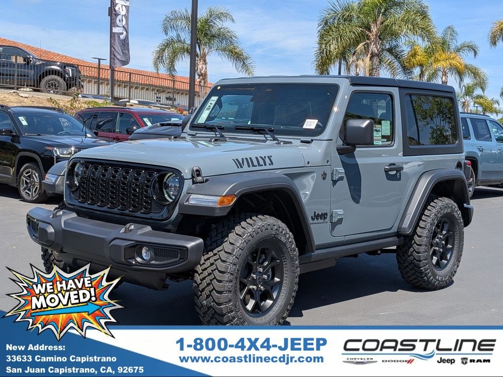 New 2026 Jeep Wrangler (2-Door) WILLYS 4X4 Sport Utility