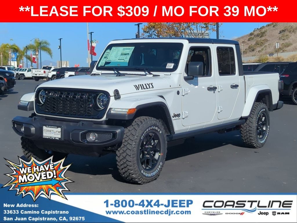 New 2026 Jeep Gladiator WILLYS 4X4 Pickup