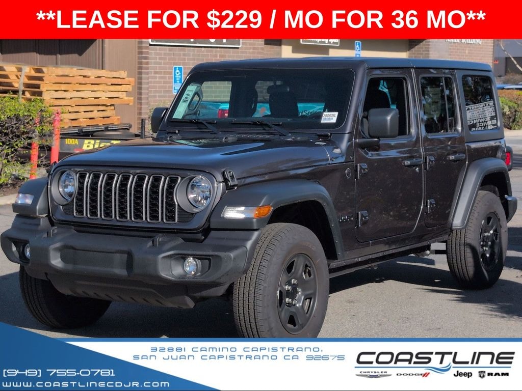 New 2025 Jeep Wrangler SPORT 4X4 Sport Utility