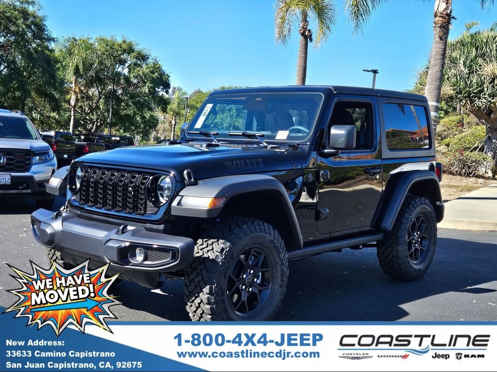 New 2026 Jeep Wrangler (2-Door) WILLYS 4X4 Sport Utility