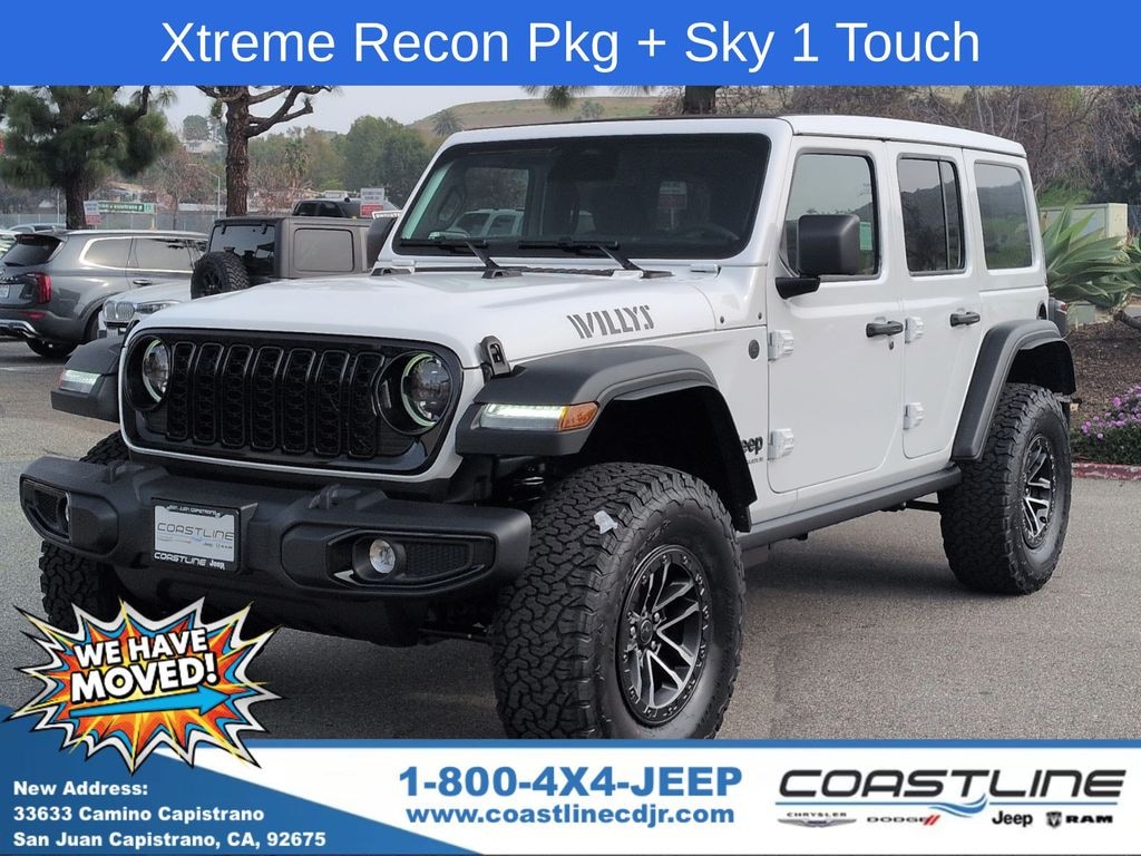 New 2026 Jeep Wrangler WILLYS 4X4 Sport Utility