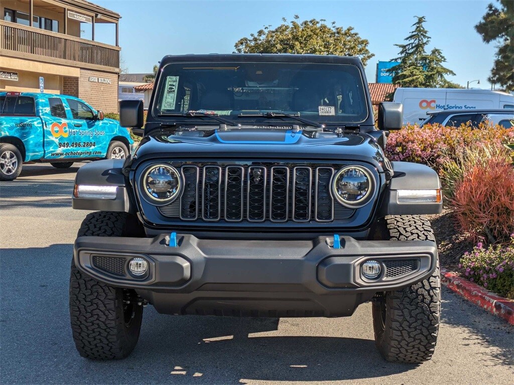 2024 Jeep Wrangler 4xe Rubicon 4xe Sport Utility Black Coastline CDJR