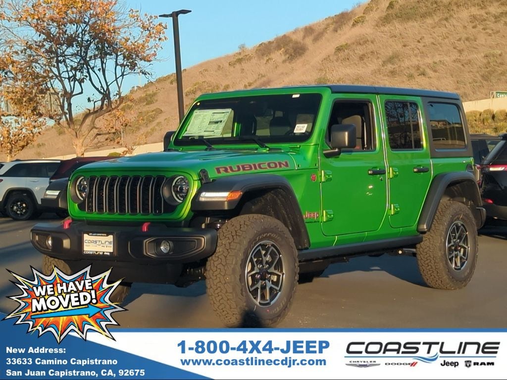 New 2026 Jeep Wrangler Rubicon Sport Utility