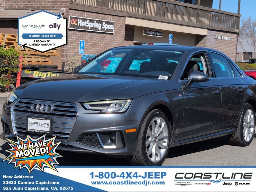 Used 2019 Audi A4 2.0T Premium Sedan