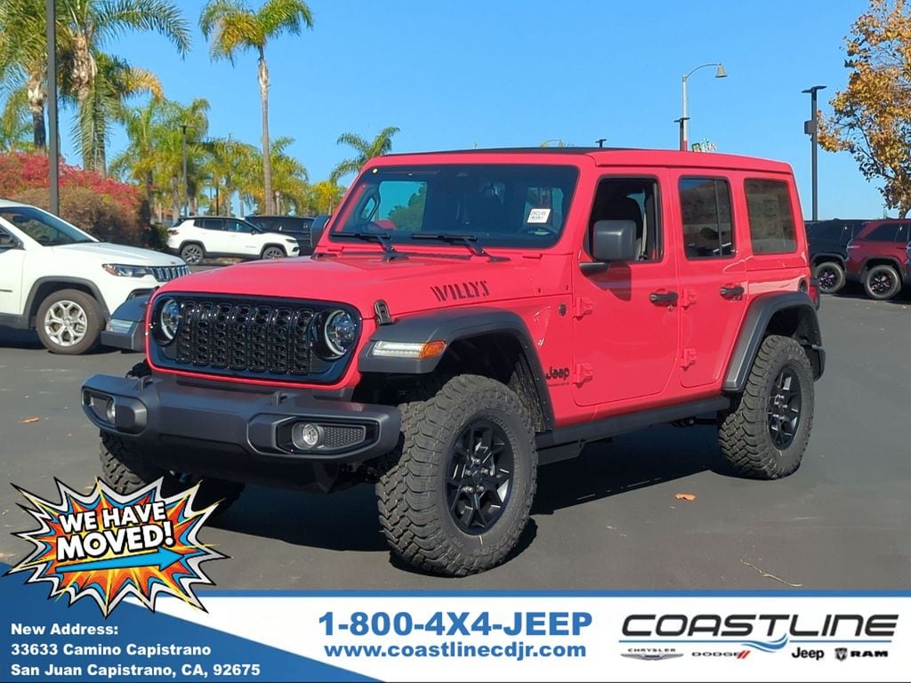 New 2026 Jeep Wrangler WILLYS 4X4 Sport Utility