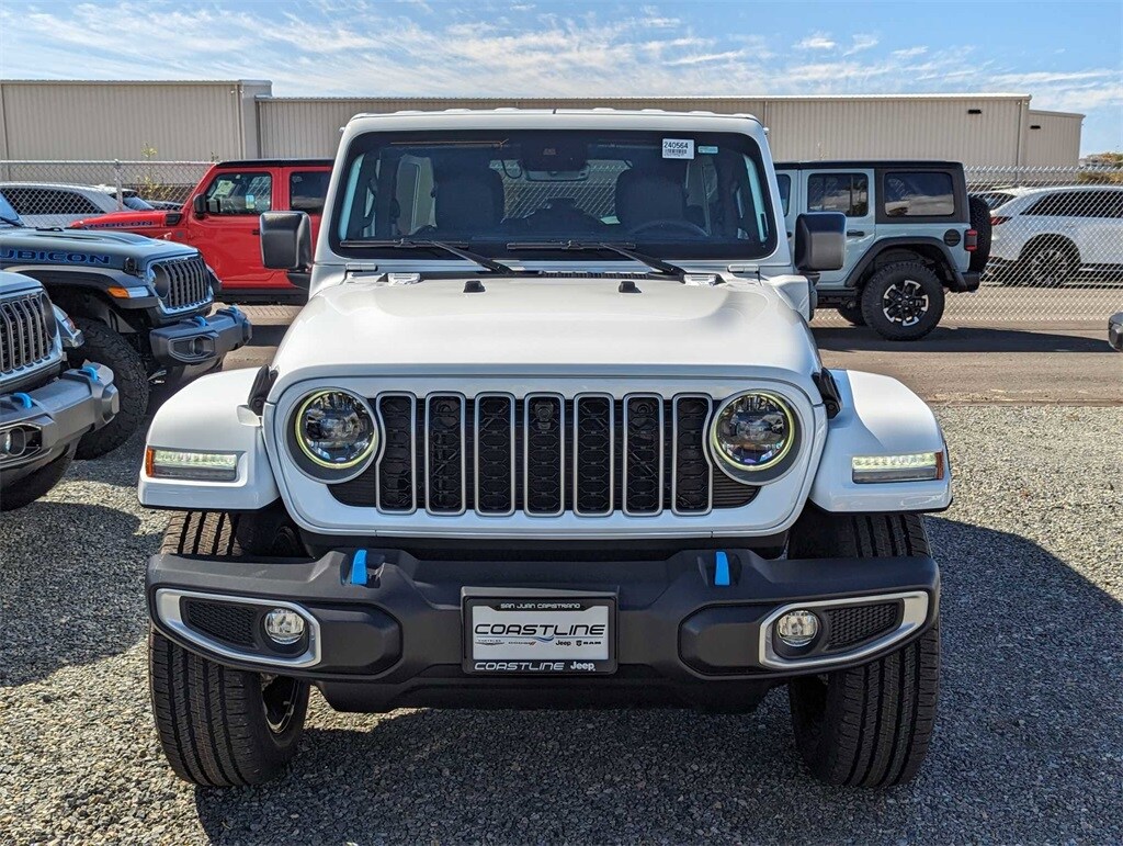 2024 Jeep Wrangler 4xe Sahara 4xe Sport Utility Bright White