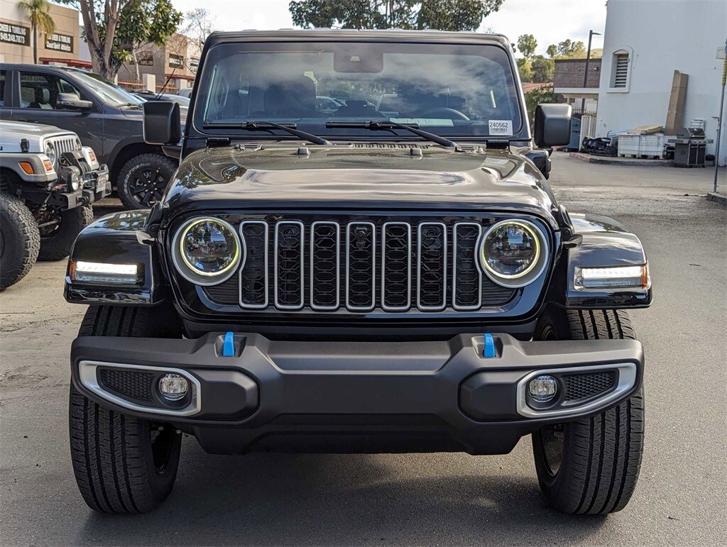 2024 Jeep Wrangler 4xe Sahara 4xe Sport Utility Black Coastline CDJR