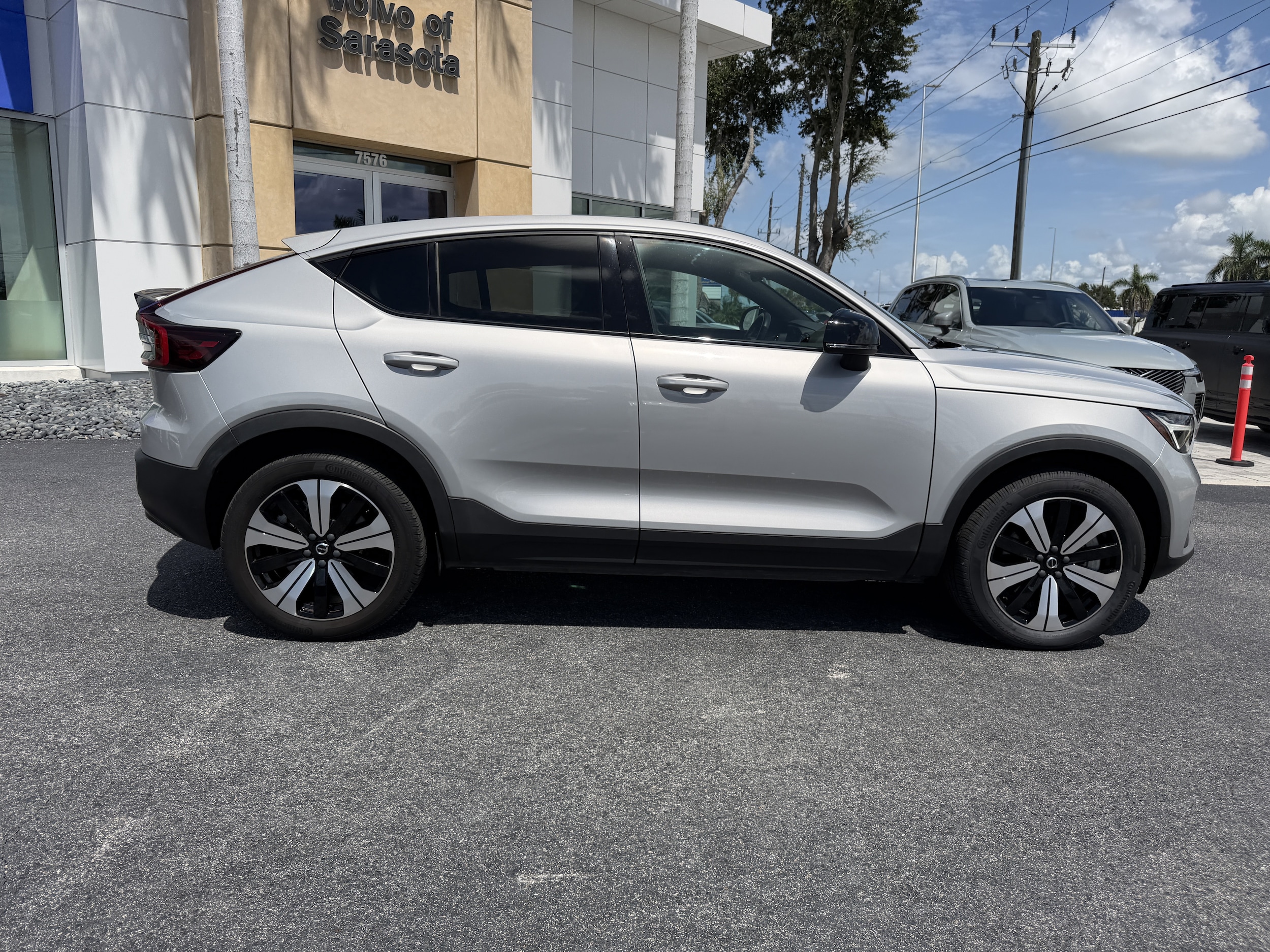 Certified 2023 Volvo C40 Core with VIN YV4ED3GK4P2061480 for sale in Sarasota, FL