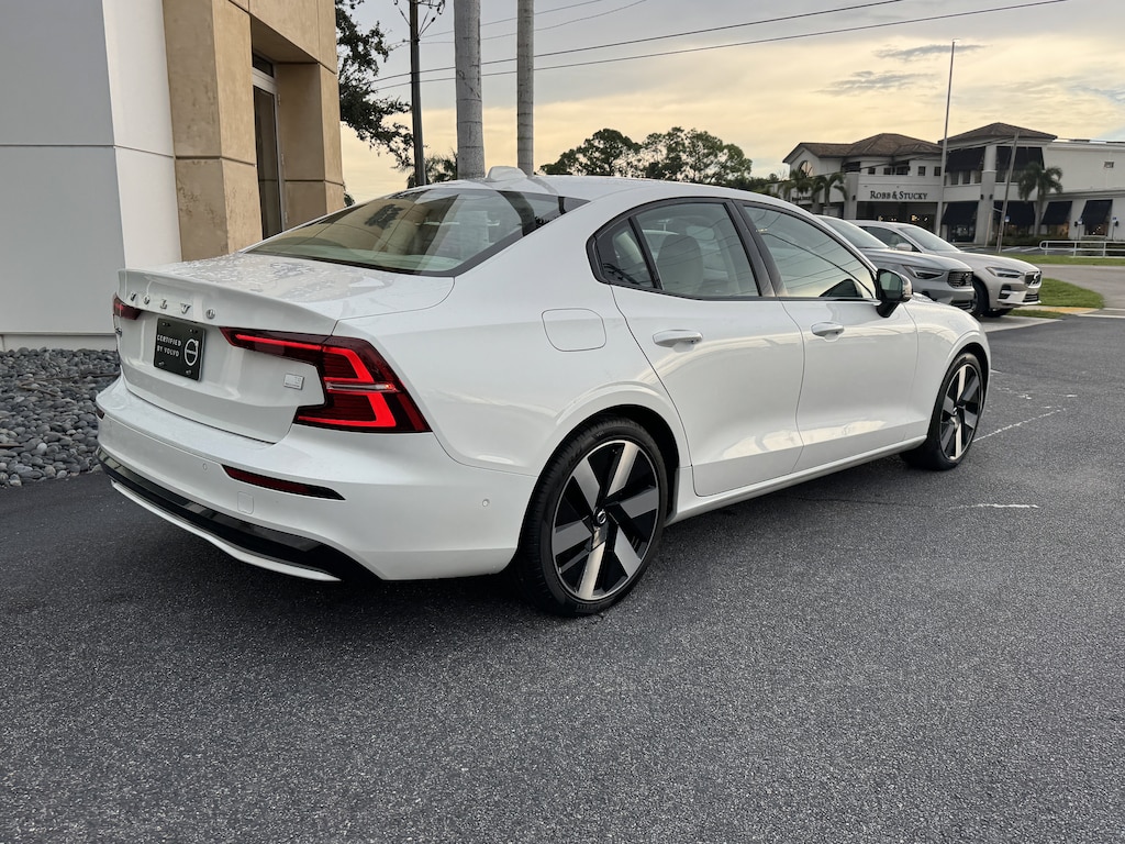 Certified 2024 Volvo S60 Recharge Plug-In Hybrid T8 Plus Dark Theme Sedan