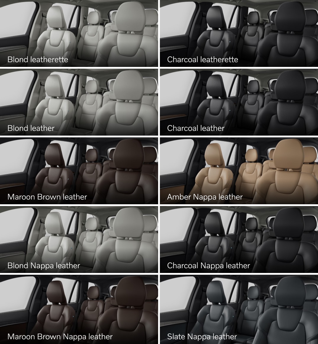 Volvo XC90 Interior Colors