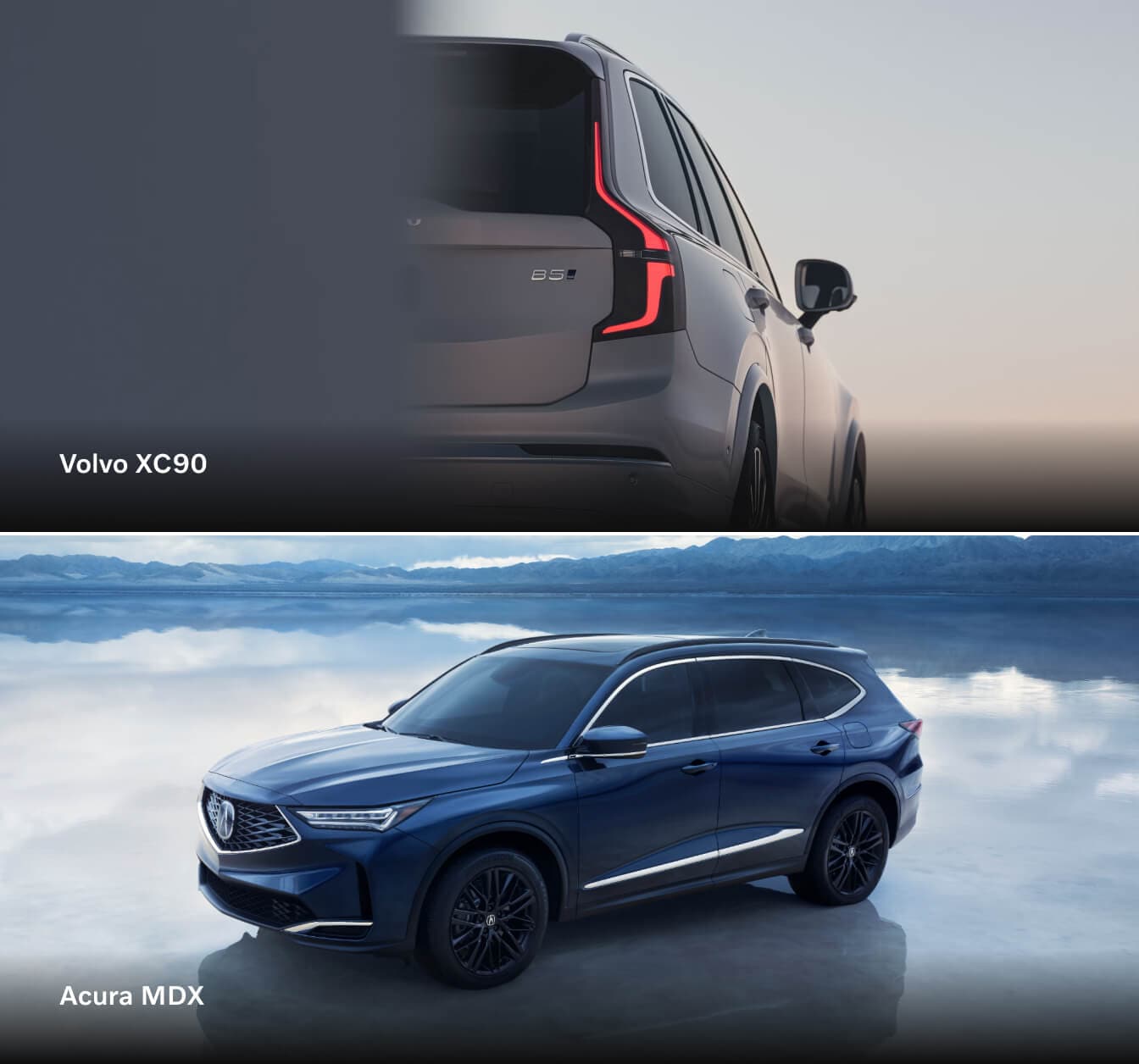 2026 Acura MDX vs. 2026 Volvo XC90 Fuel Efficiency