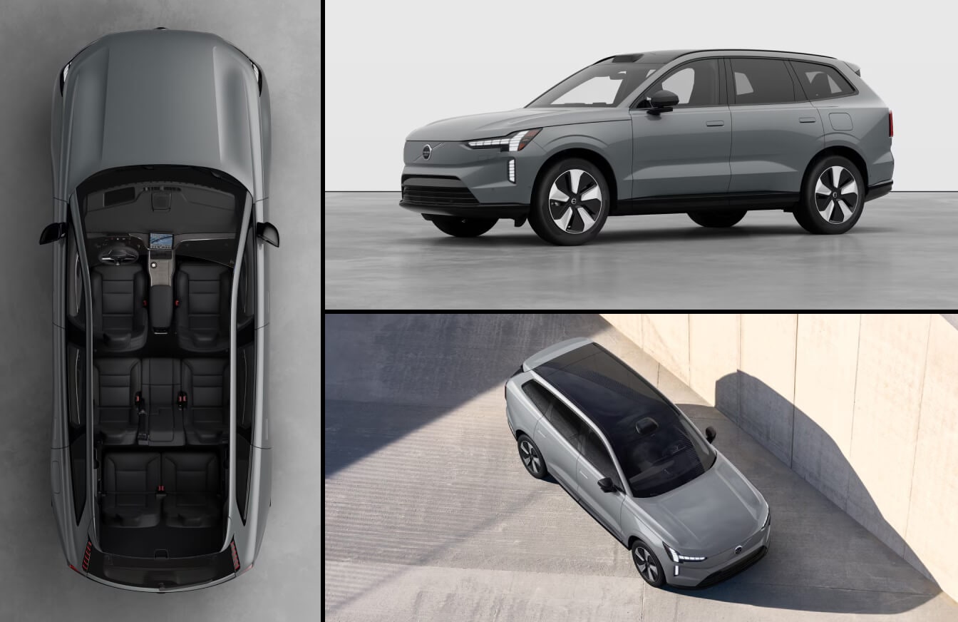 Volvo EX90 vs. Kia EV9 Dimensions