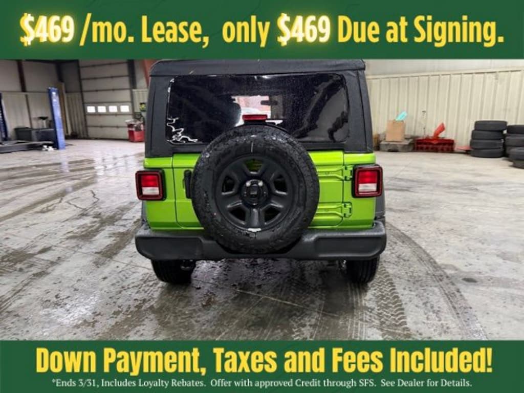 New 2026 Jeep Wrangler Sport Sport Utility