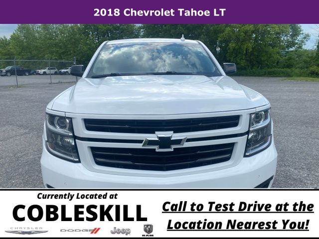 Used 2018 Chevrolet Tahoe LT with VIN 1GNSKBKC5JR135713 for sale in Cobleskill, NY
