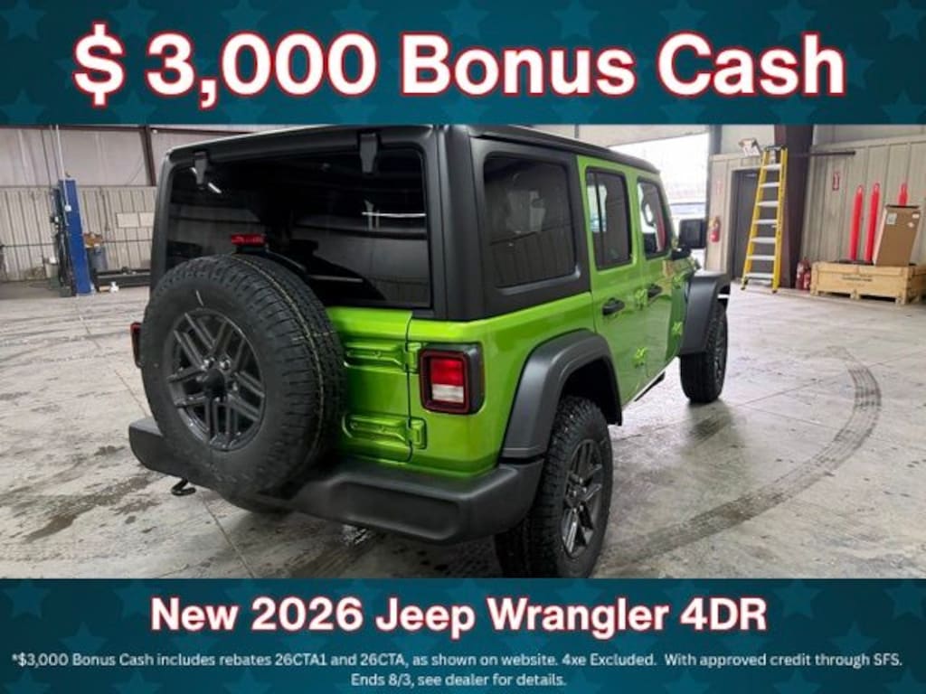New 2026 Jeep Wrangler Sport S Sport Utility
