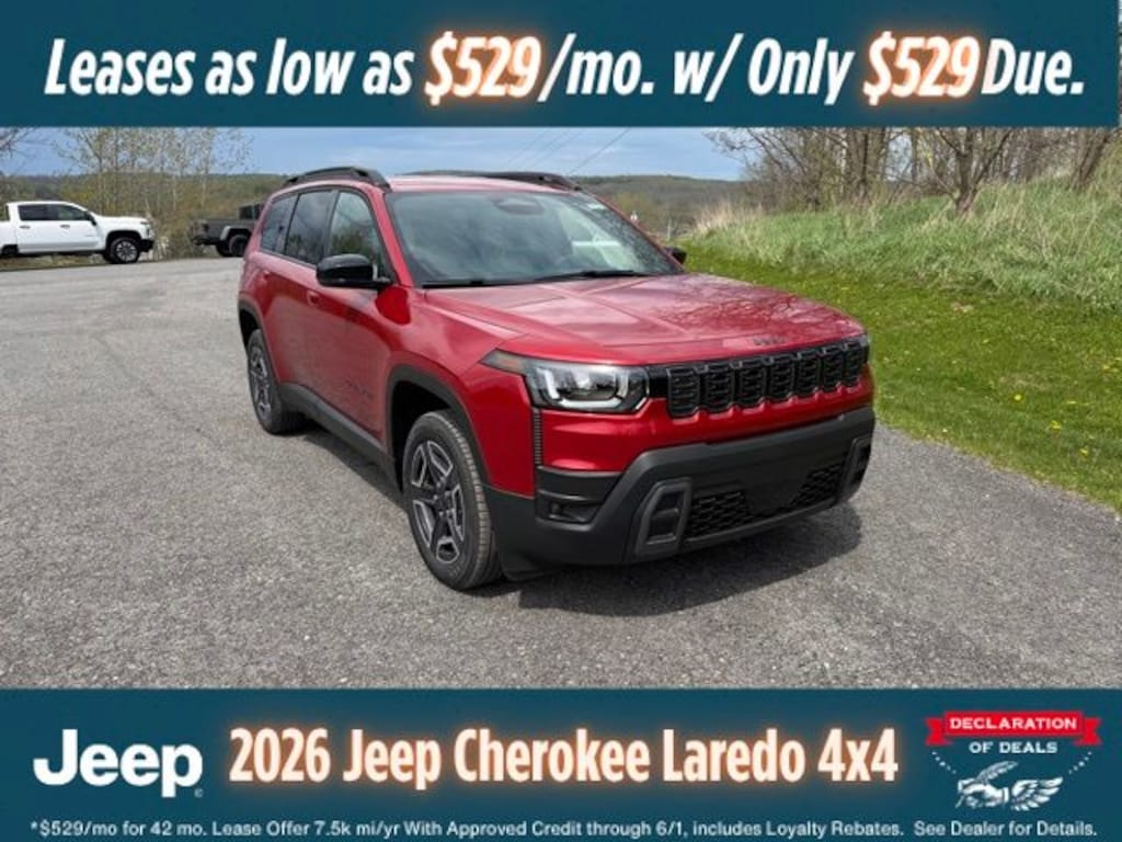 New 2026 Jeep Cherokee Limited Sport Utility