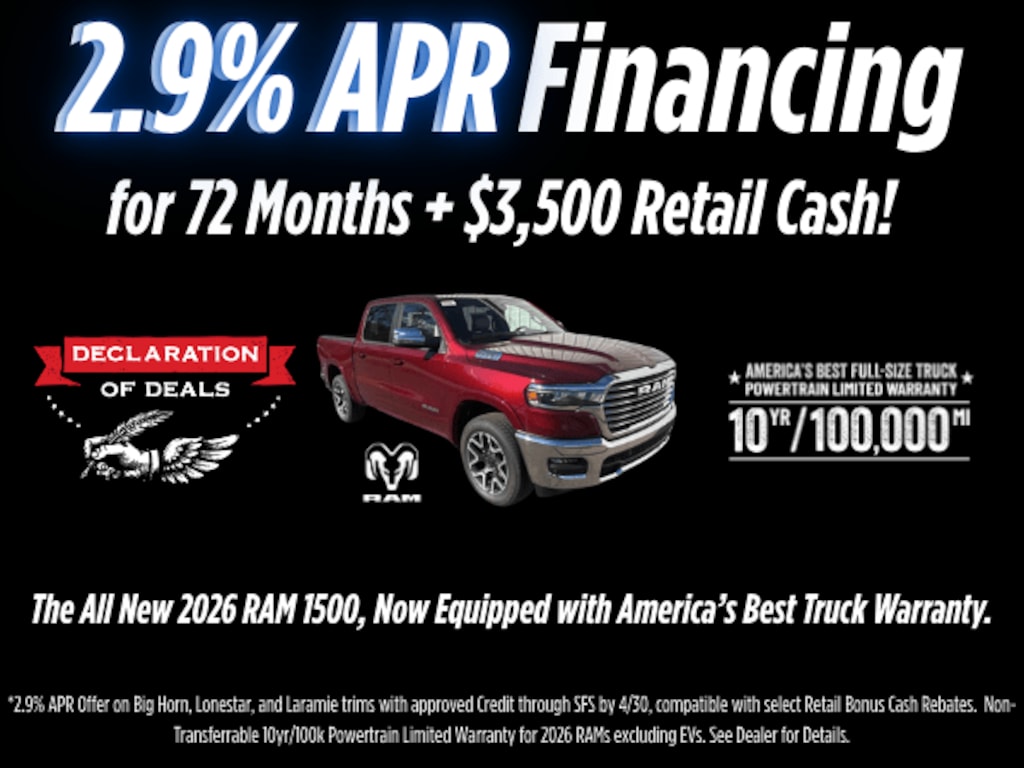 New 2026 Ram 1500 Big Horn/Lone Star Pickup