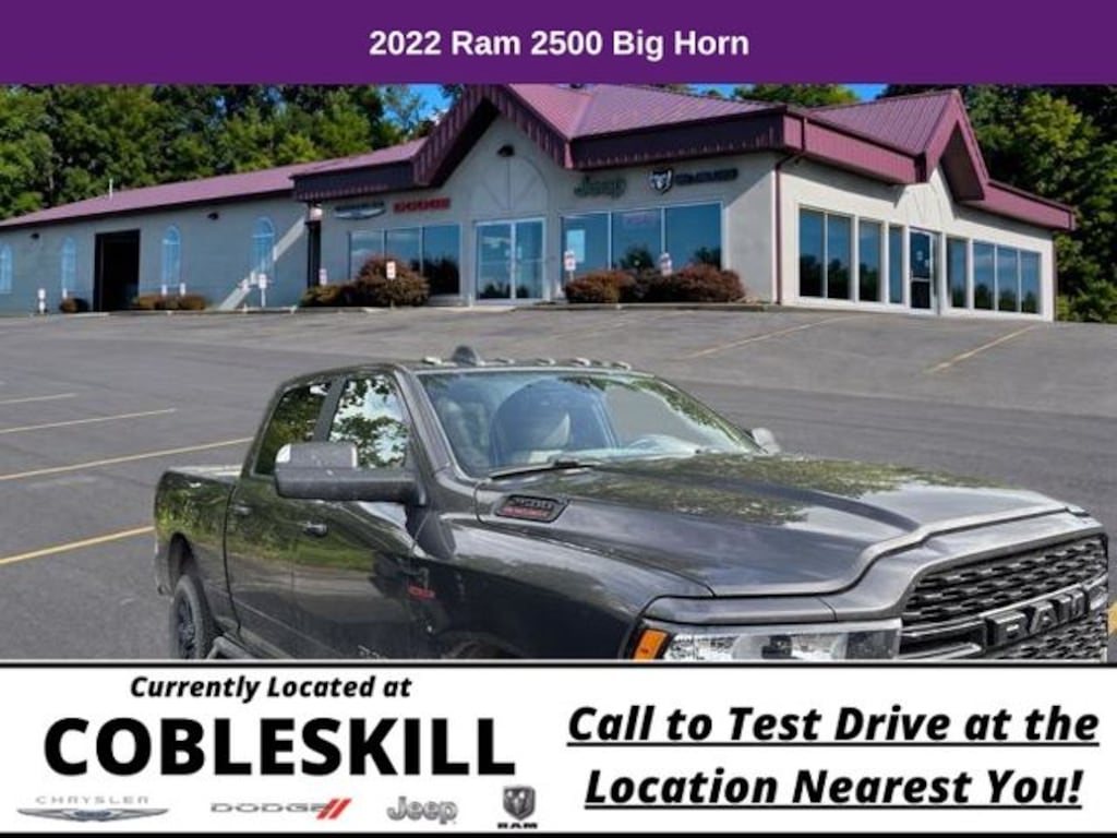 Used 2022 Ram 2500 Big Horn Truck Crew Cab