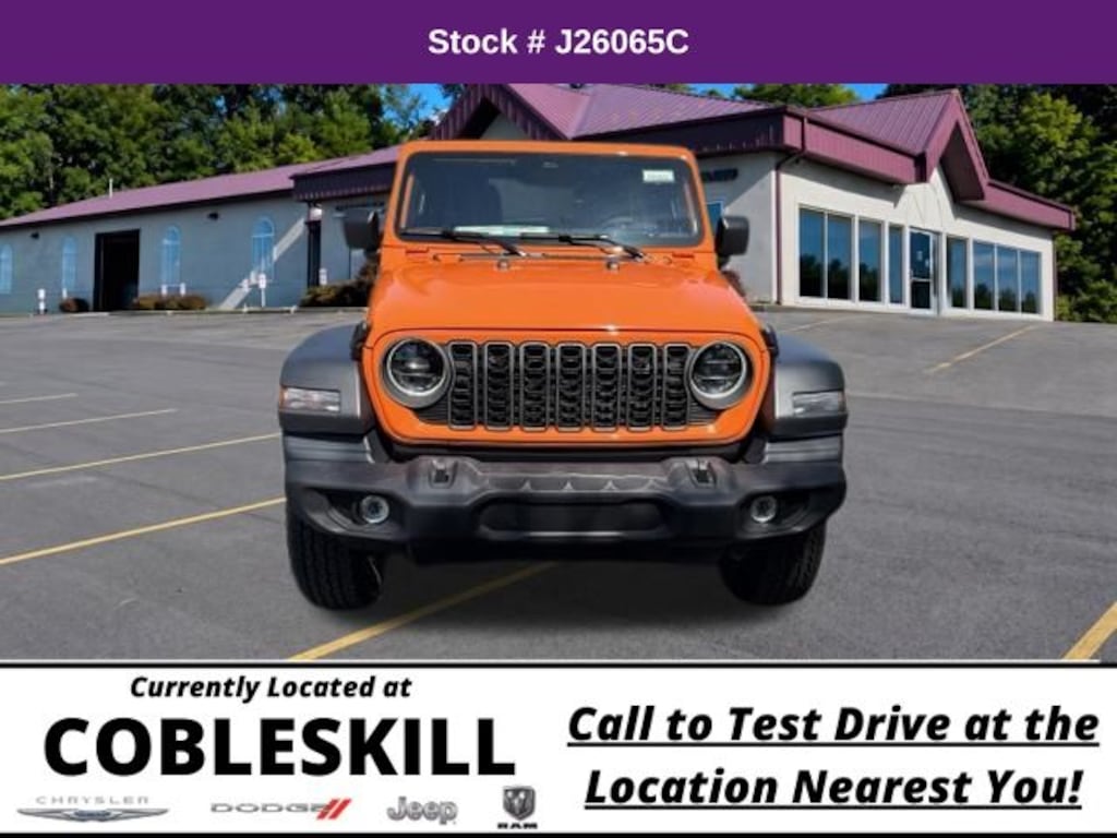 New 2026 Jeep Wrangler Sport S Sport Utility