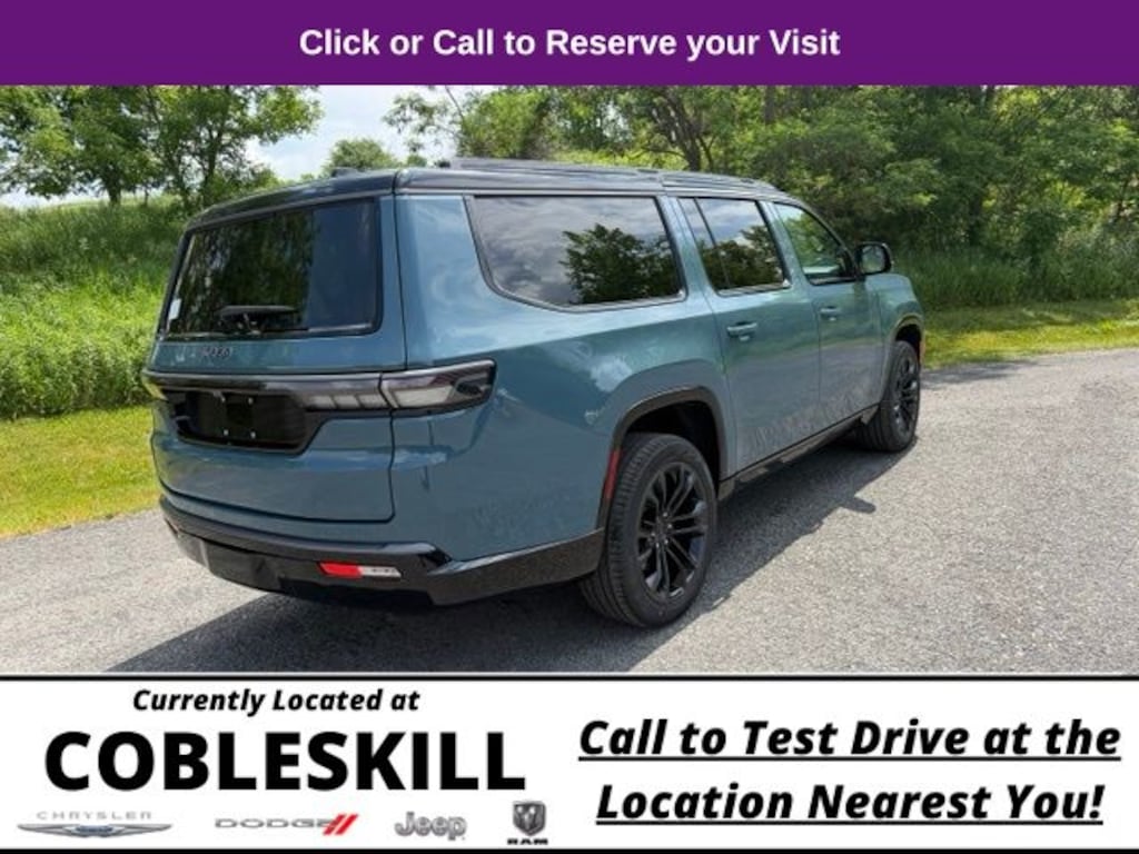 New 2026 Jeep Grand Wagoneer L Summit Reserve Sport Utility