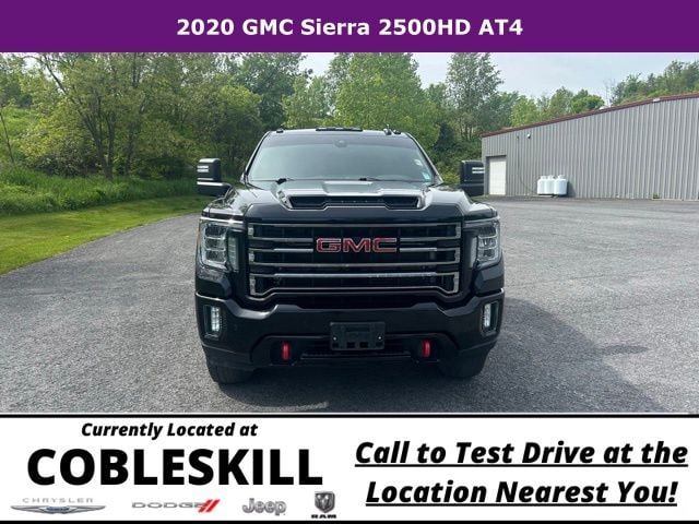 Used 2020 GMC Sierra 2500HD AT4 with VIN 1GT49PEY4LF301693 for sale in Cobleskill, NY