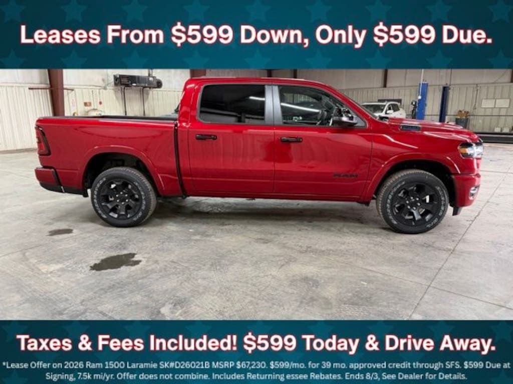 New 2026 Ram 1500 Big Horn/Lone Star Pickup