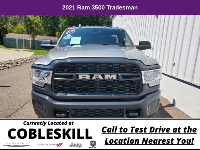 Used 2021 RAM Ram 3500 Pickup Tradesman with VIN 3C63R3AJ6MG600008 for sale in Cobleskill, NY